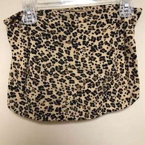 Cheetah tube top
